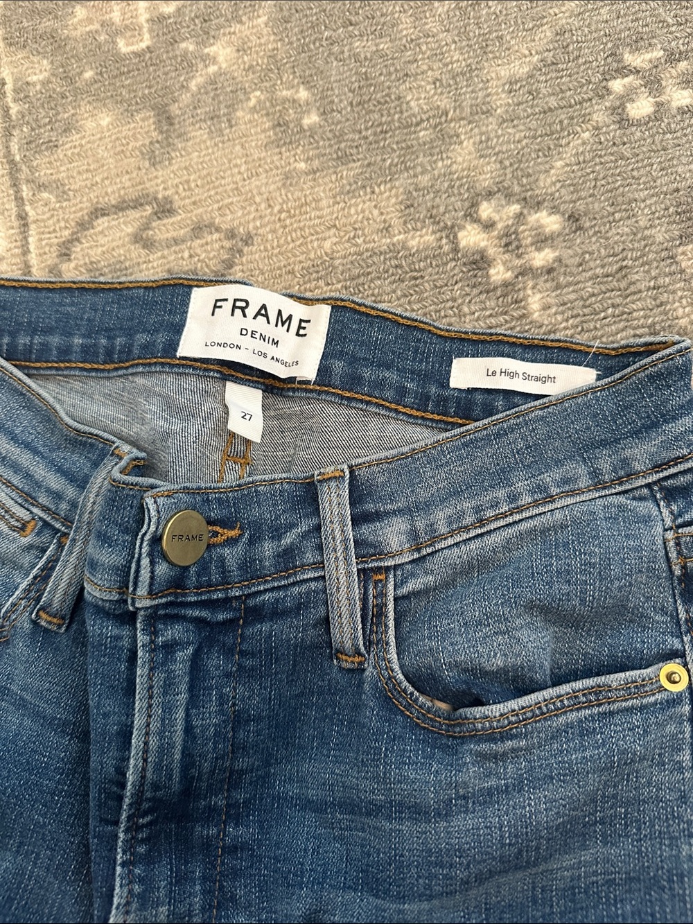 Bundle (3x) of Mother Jeans & Frame Denim Jeans | 27 - Picture 4 of 7
